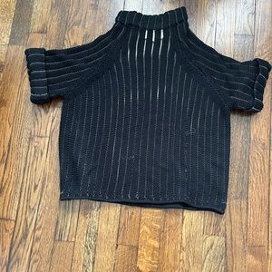 J.O.A. Black Sweater small
